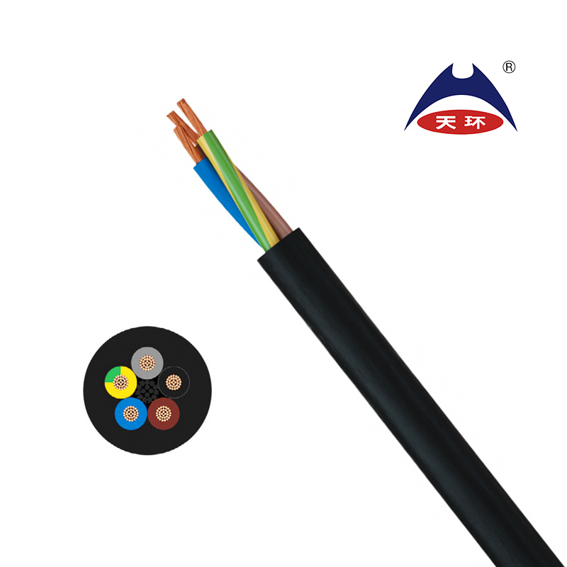 Epr-Csp Flexible Rubber Power Cable for Heavy-Duty Usage