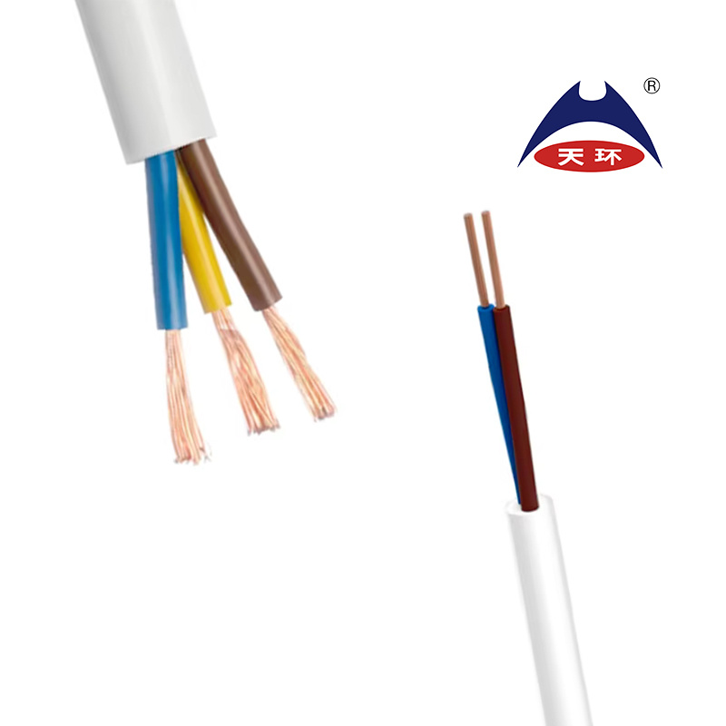 European Standard Cable H03VV-F/H05VV-F 2, 3, 4, 5 Core Power Cable for Construction and Building