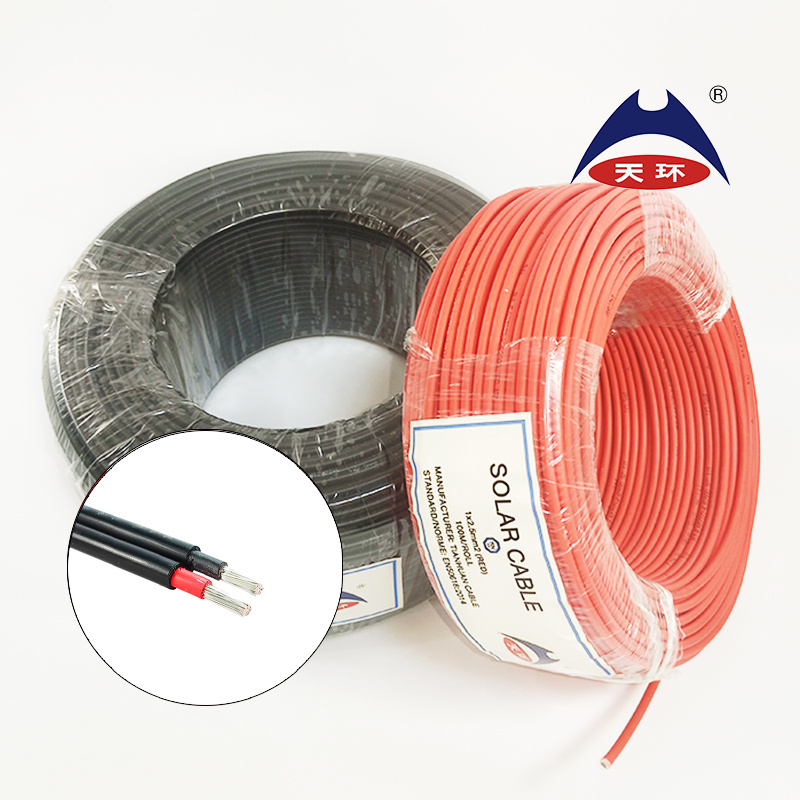 Factory H1z2z2-K 62930 IEC 131 Power Cables 4mm² 6mm² 10mm² 16mm² Solar Cable
