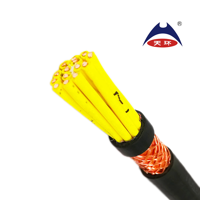Precio de fábrica 450/750V Cable eléctrico flexible con núcleo de cobre, aislado con PVC, blindado y revestido de PVC