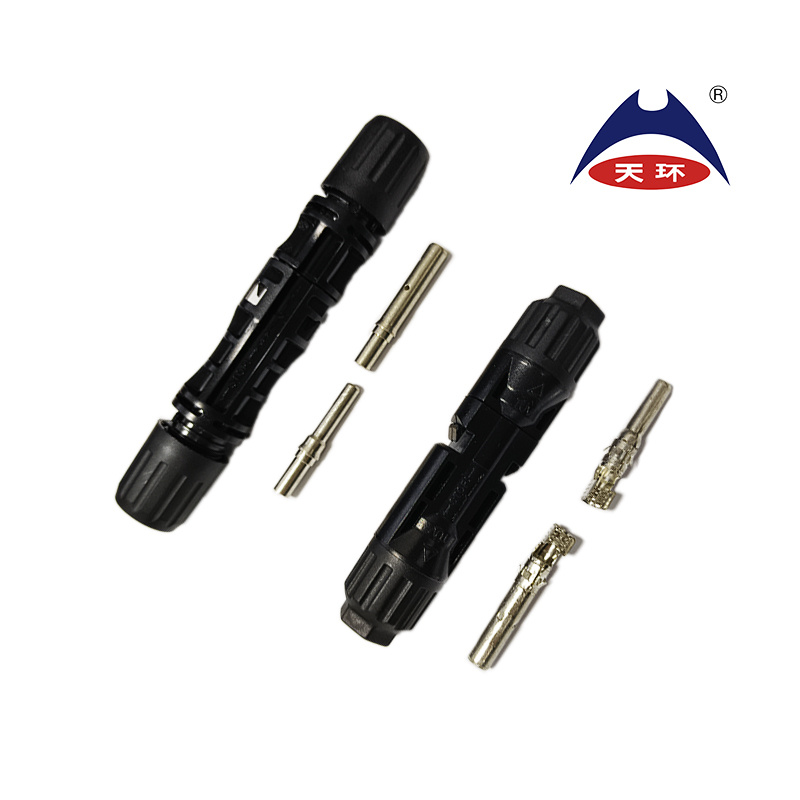 Factory Wholesale Solar Panel Connector Male and Female IP68 Waterproof Connector for Solar System PV Cable Connector