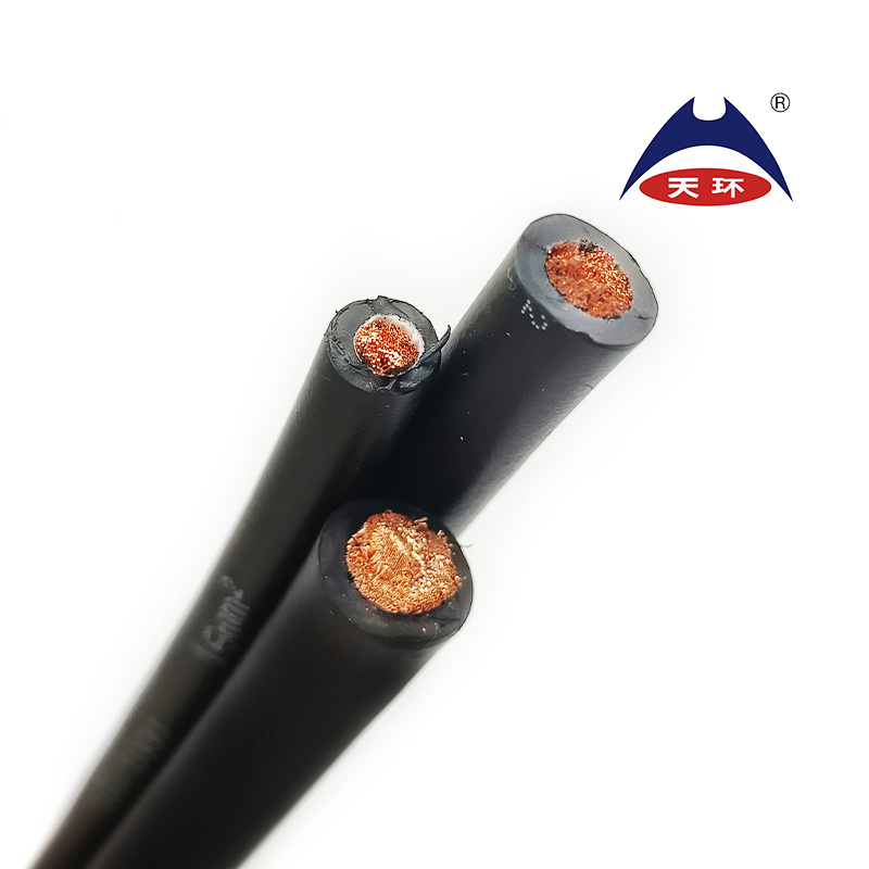 Flexible 100V H01n2-D Copper Welding Cable with Oil Resistance