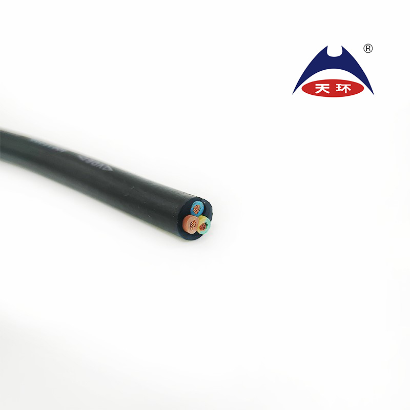 Flexible H07rn-F Copper Rubber Power Cable for Moving Equipment