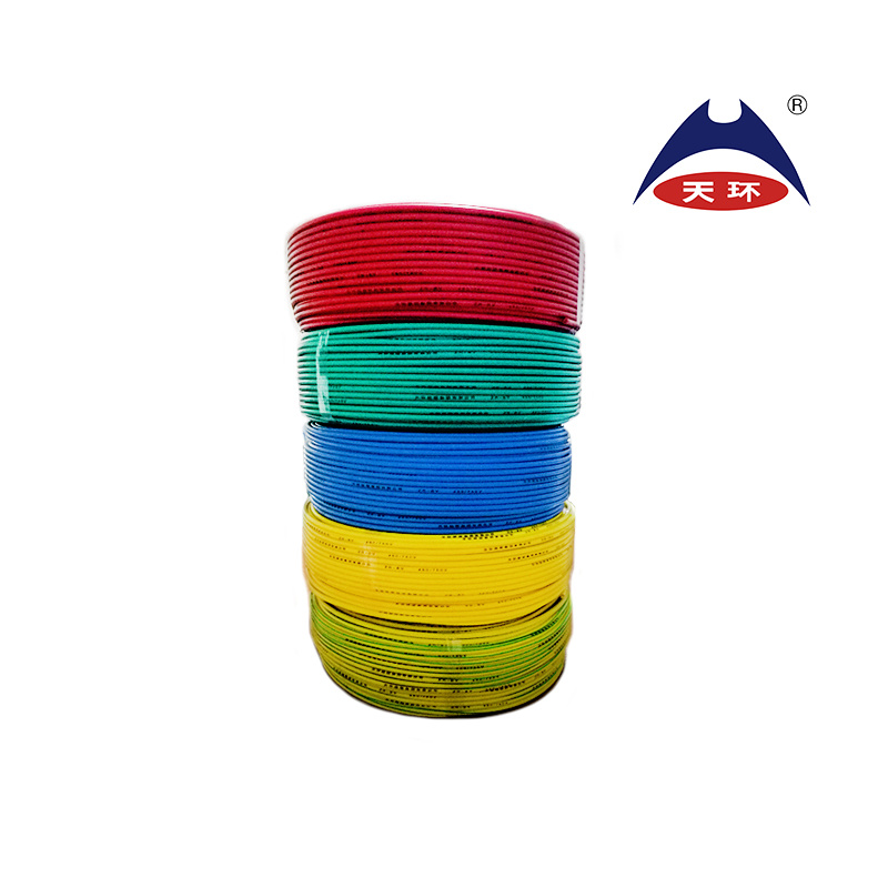 Flexible Stranded H07V-K Housing Building Single Copper PVC Insulated Electric Wires