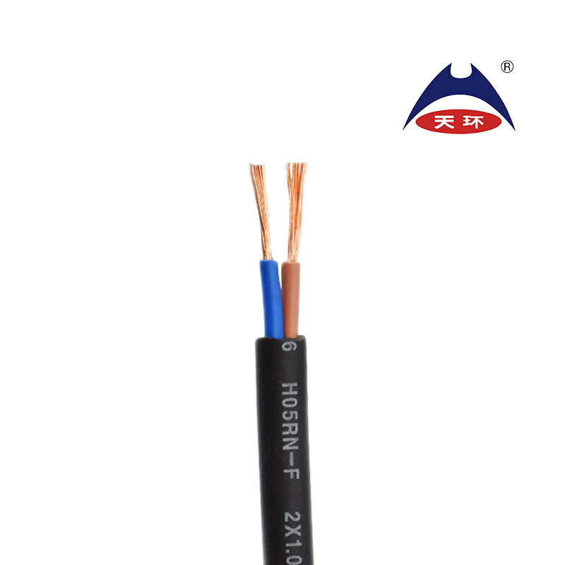 GB/T 5013, IEC 60245, VDE, BS, UL Oil-Resistant, Weather-Resistant Rubber Heavy-Duty Cable H05rn-F