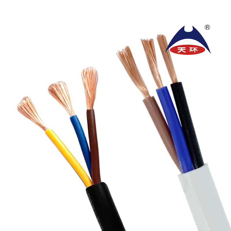 H03V2V2-F 2-Core 3 Core 4 Core 0.5mm2 0.75mm2 Power Cable Electric Cable