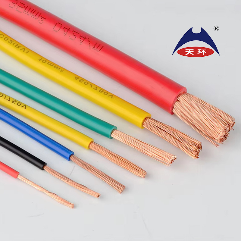 H05V-K 300/500V 0.5mm-1mm PVC Insulated Single Core Building Electrical Wire House Wiring