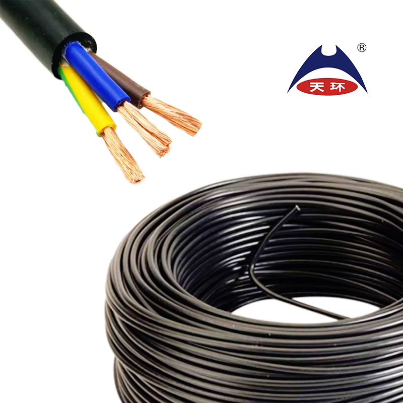 H05V2V2-F 2X1.0mm2 300/500V PVC Flexible Power Cable with Copper Conductor for Industrial or Construction