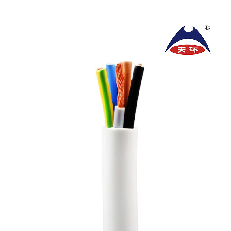 H05VV-F 4mm 6mm 10mm 300/500V PVC Insulated Multi-Core Cables with Flexible Copper Conductor