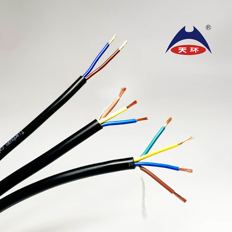 H05VV-F/H03VV-F Rvv Flexible Cable Multi Core Flexible Copper PVC Sheathed Building Wire