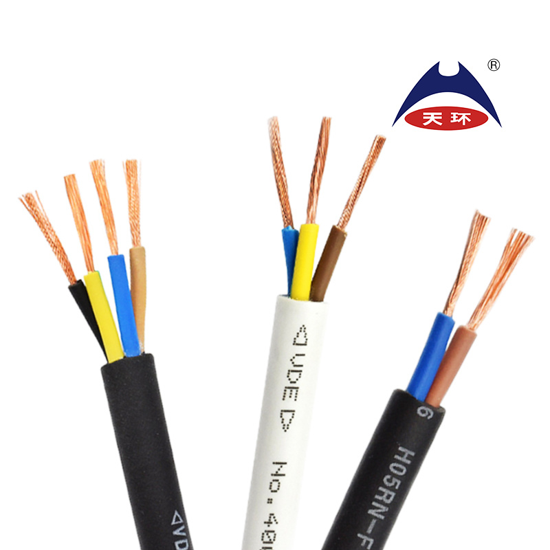 H05rn-F 300/500V Heavy-Duty Rubber Power Cable for Reliable Connections