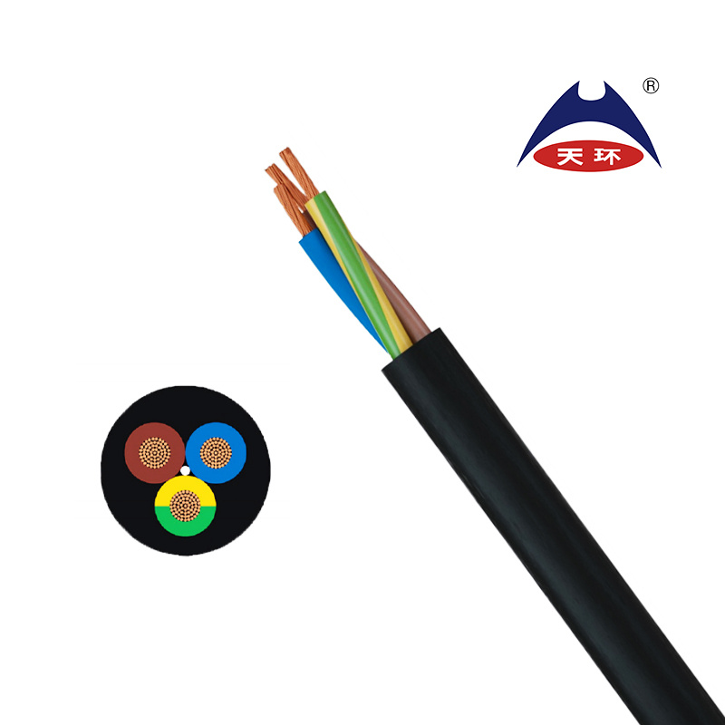 H05rn-F Flexible Rubber Cable Ie 4 Insulation Se 2 Sheath Rubber Flexible Rubber Cable