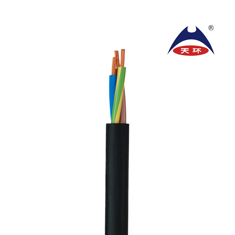 H05rr-F 4 Core 1mm2 Flexible Conductors Rubber Wire Cold Resistant Flexible Rubber Electric Wire Cable