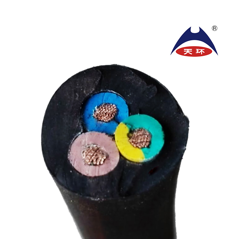 H07rn-F 450/750V Cabo de Borracha Flexível 3 X 1.5mm2