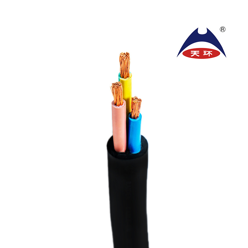H07rn-F H05rn-F 16mm 4 Core 50 Sq. mm. Rubber Waterproof Flexible Copper Conductor Epr Insulation Rubber Cable