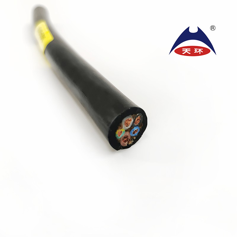 Heavy Duty H07rn-F Factory Rubber Power Cable with Multiple Cores