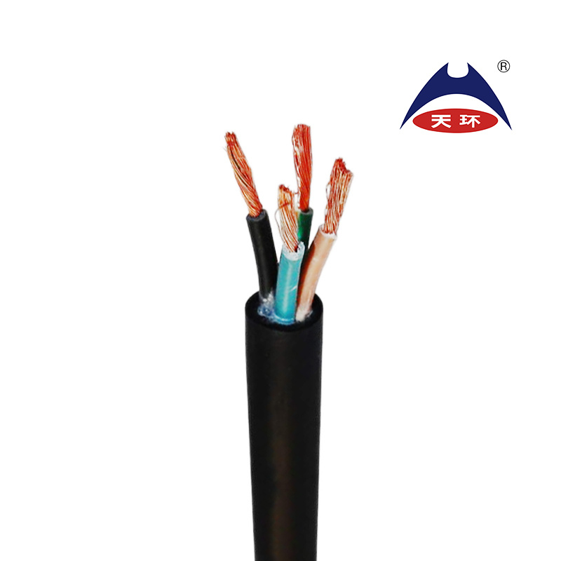 Heavy Duty H07rn-F H05rn-F 300/500V 450/750V VDE DIN 2 3 4 5 Cores Copper Epr EPDM Insulated Rubber Sheath Flexible Rubber Cable