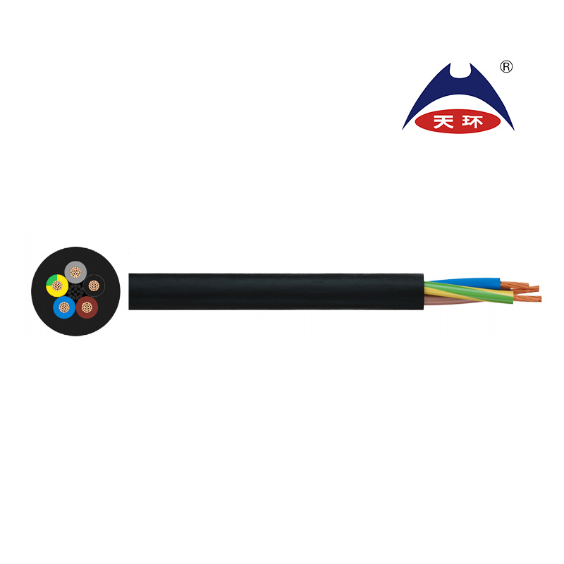 Cable de Poder de Alta Flexibilidad H07rn-F para Entornos Difíciles