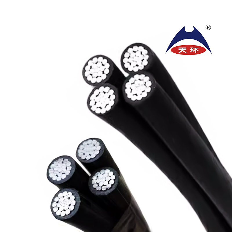 High Grade Galvanized Steel Wire Reinforced Aluminium Conductor ACSR Insulated Cable