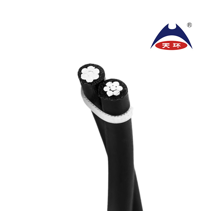 High Quality 0.6/1 (1.2) Kv ABC Cable Aluminum Conductor XLPE Insulated ABC Service Drop Cable