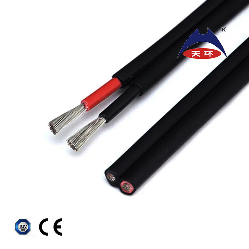 High-Quality 2X2.5mm 2X4mm Solar Cable for Photovoltaic Systems