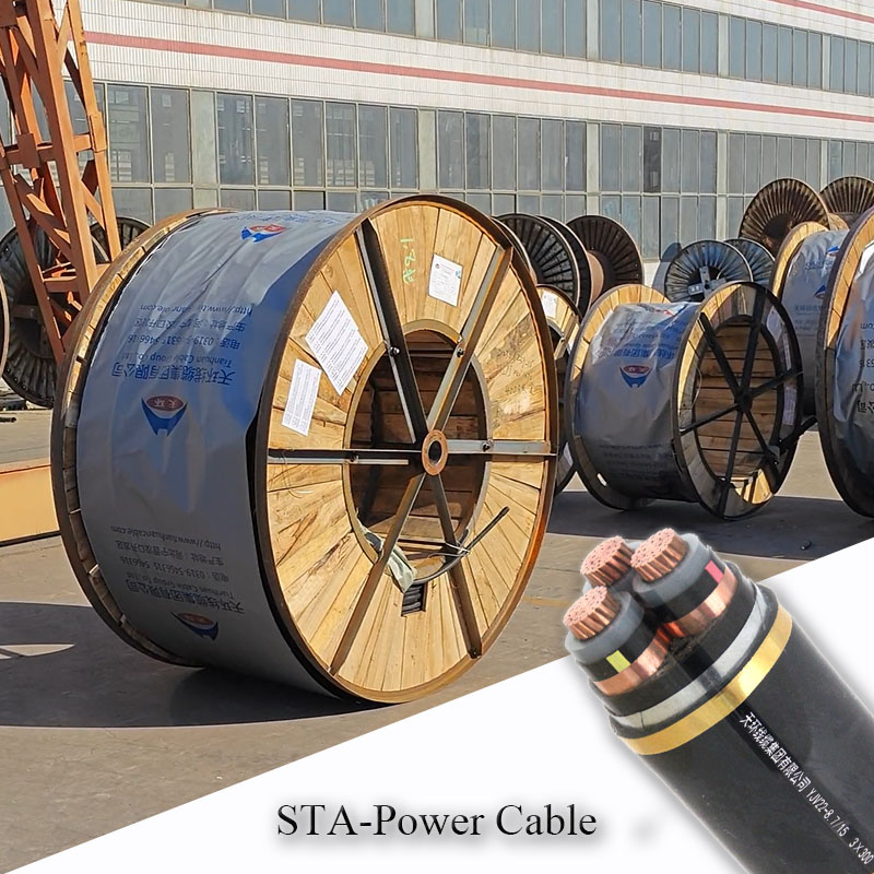 High Quality Fire-Resistant High Tensile Strength Durable Armoured Cable for Construction