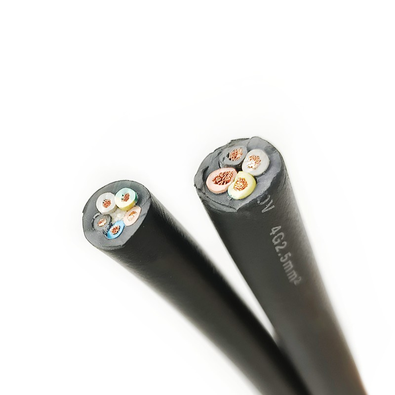 High Quality Flexibility Heat-Resistant Resistance Rot Rubber Cable for Industrial Power Plant
