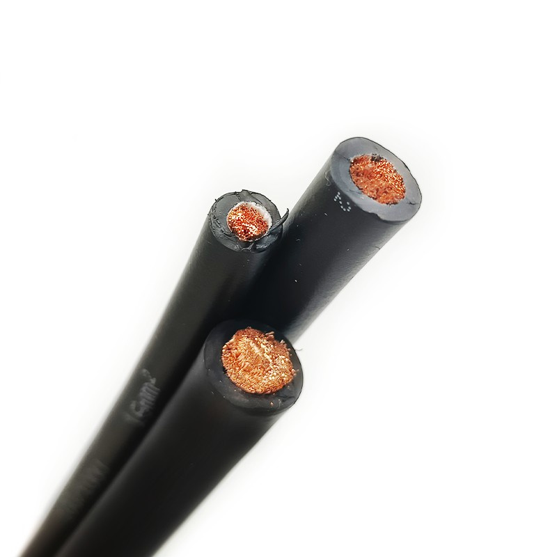 Cable de soldadura de alta calidad, alta flexibilidad, resistente al calor y al frío para la industria