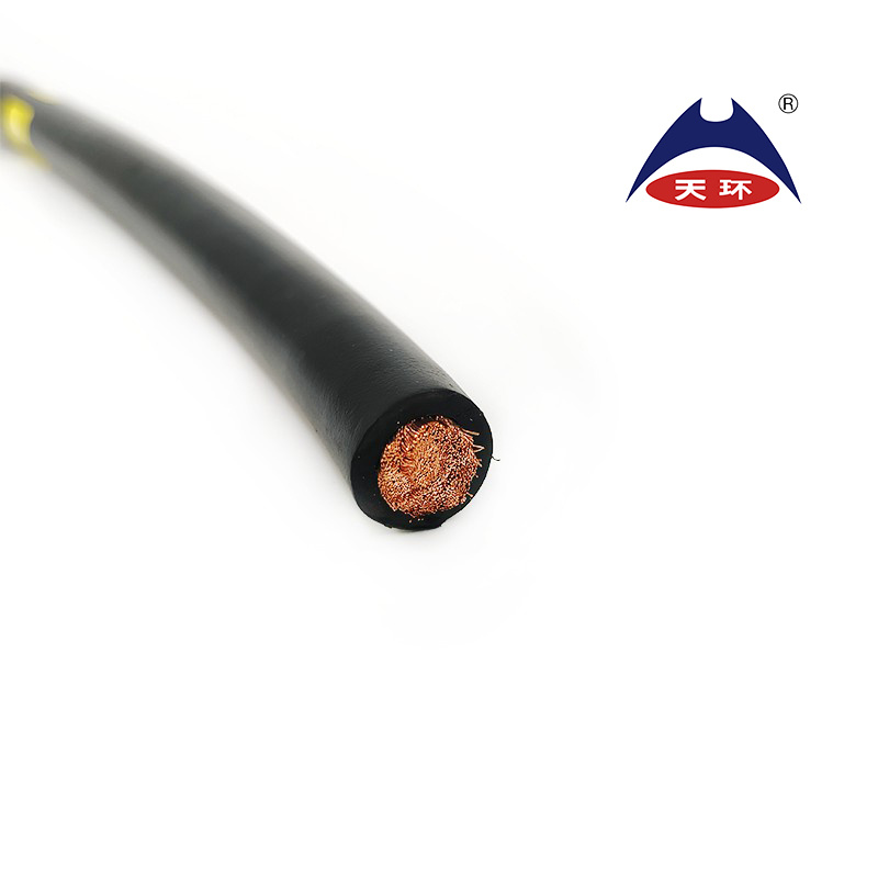 Cable de soldadura de goma resistente al aceite de alta calidad 50mm2 Clase 6 Cobre