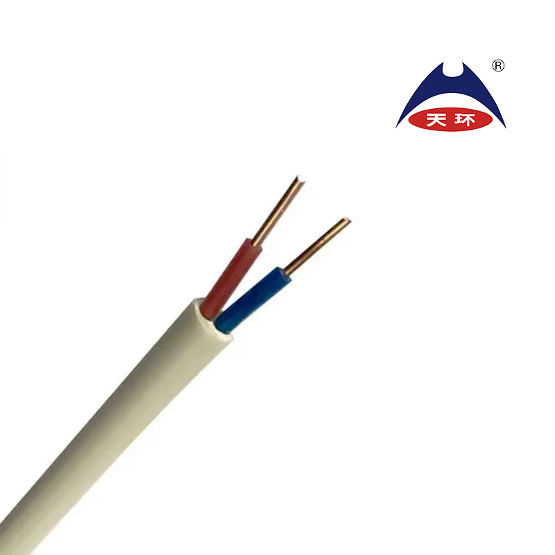 Cable de alta calidad con aislamiento de PVC y funda de PVC 1.5-35mm2 H05VV-U Cobre sólido ligero de PVC Muestra gratuita disponible para cableado fijo