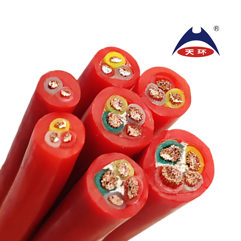High Temperature Heat Resistance Silicone Rubber Tinned Copper Wire Cable Roll Battery New Energy Silicone Cable Wire