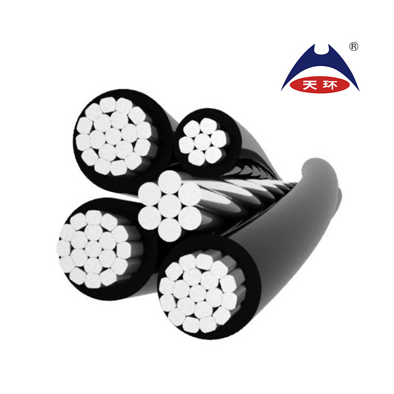 High Voltage Al/XLPE 11kv ABC Cable Overhead Power Transmission Cable