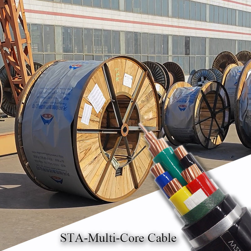 Hot Sale Solid Fire-Proof Good Light Transmission XLPE Cable for Construction
