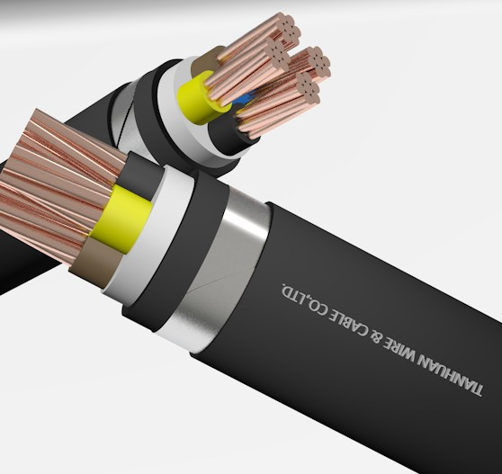 Hot Sale Solid Weather Resistance Radiation Resistance Armoured Cable for Construction