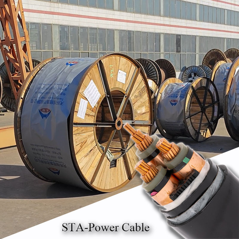 Venta Caliente de Aislamiento Resistente al Fuego Cable Armado Duradero para Edificios