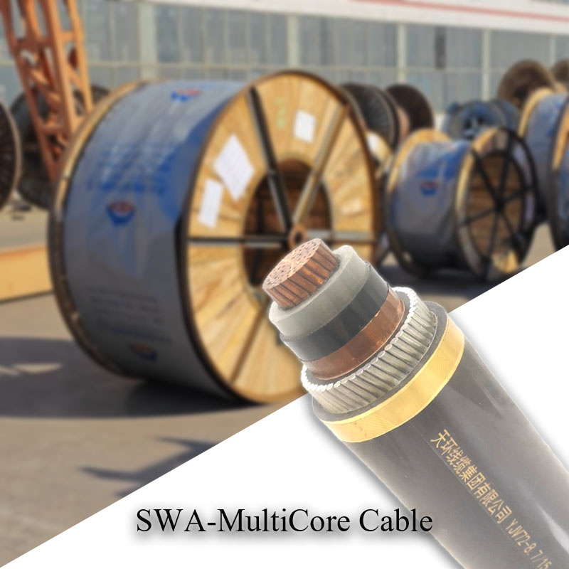 Hot Selling High-Purity Copper High Tensile Strength Durable Armoured Cable for Industrial Power Plant