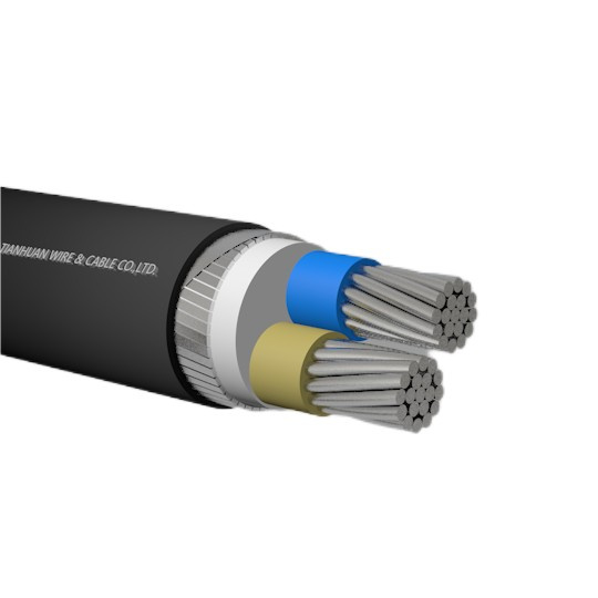 Hot Selling Solid High Density Good Light Transmission Power Cable for Construction