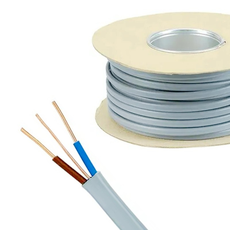 Cable eléctrico de construcción para hogares con aislamiento de PVC Modelo Nmd90