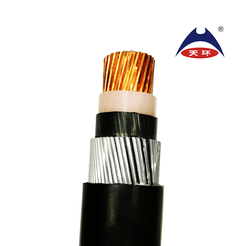 IEC 60228 Zr-Yjv72 Compact Stranded Copper Conductor Cross-Linked Polyethylene Insulation Aluminum Wire Armoring PVC Power Cable