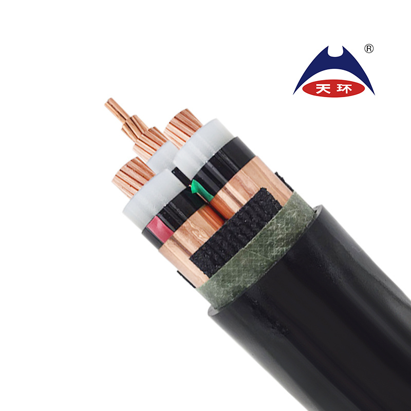 IEC 60502-1 Cu Core XLPE PVC/PE Non-Armour Insulation Sheath Nyy N2xy N2xh N2X2y Power Electric Wire Cable