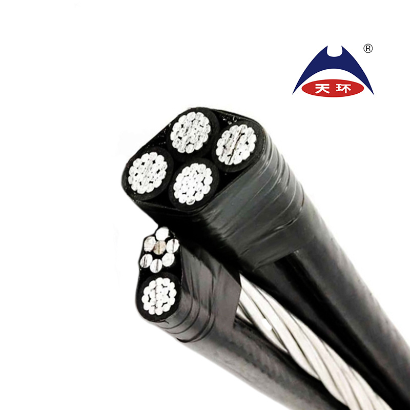 LV Single 1 2 4 5 Core 25mm 70mm 95mm2 185mm Aluminium Aerial Bundled Overhead ABC Power Cable Good Price List for Africa