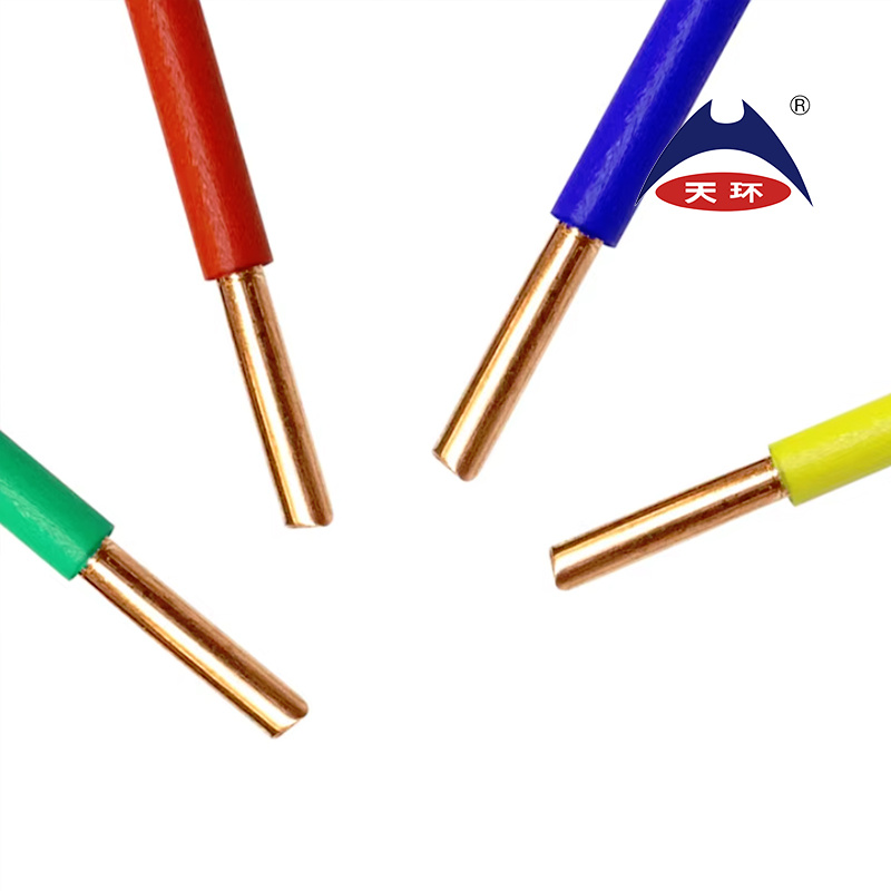Low Price High Quality Single -Core H05V-U BV/Bvr Nya 6491X Cable and Wire Copper Conductor PVC Solid Tianjin Insulated Wire
