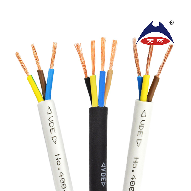 Low Voltage H05rn-F Rubber-Insulated Cable for Mining, Shipbuilding, and Railway Operations