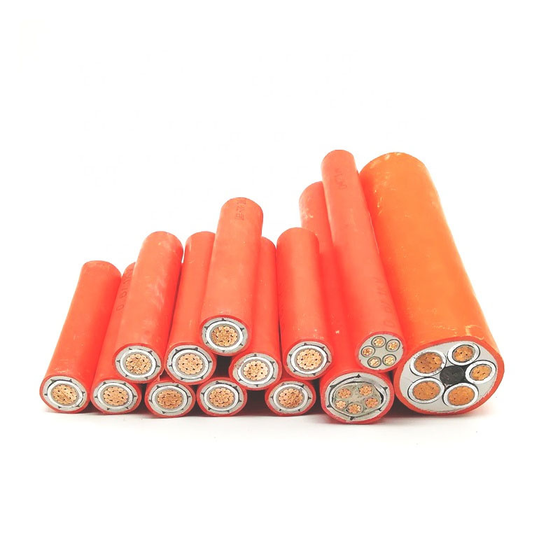 Cable subterráneo rígido mineral aislado de baja tensión de múltiples núcleos a prueba de fuego