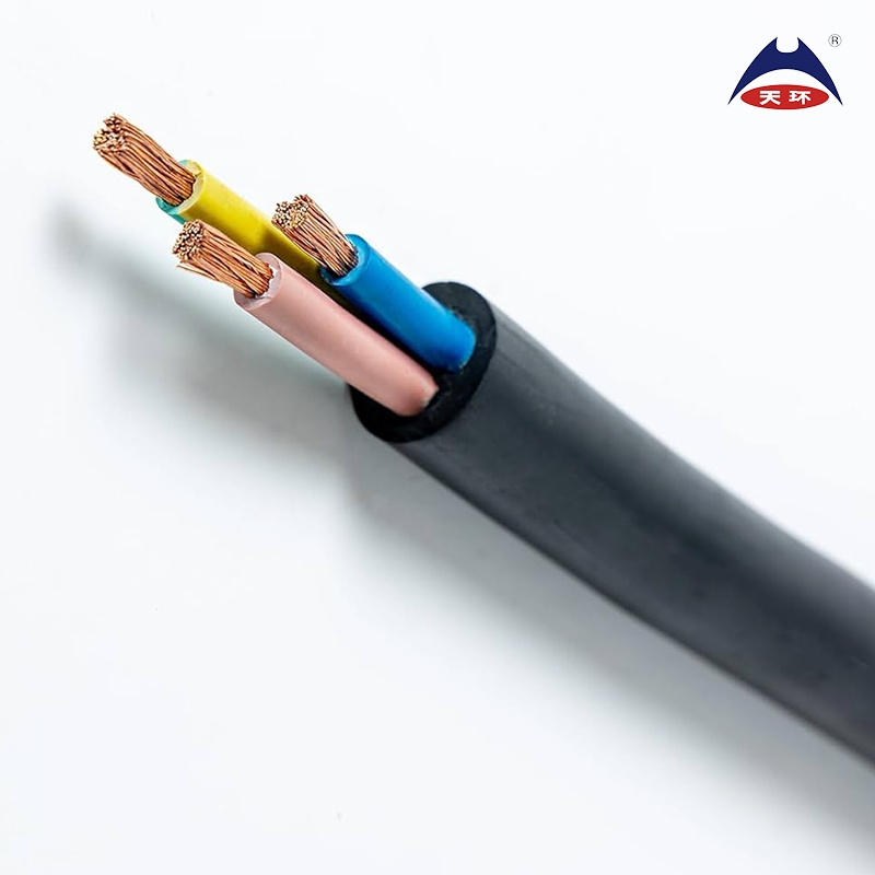 Manufacturer Rubber Power Cable H07rn-F Type Heavy Duty Cable 0.75 1.5 2.5 4 6 10 16 mm Electrical Cable
