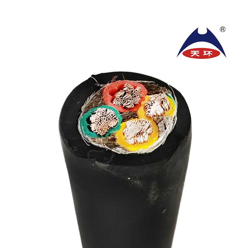 Manufacturer Rubber Power Cable H07rn-F Type W 2 3 4 5 6 Core Heavy Duty Cable 0.75 1.5 2.5 4 6 10 16 mm Electrical Cable