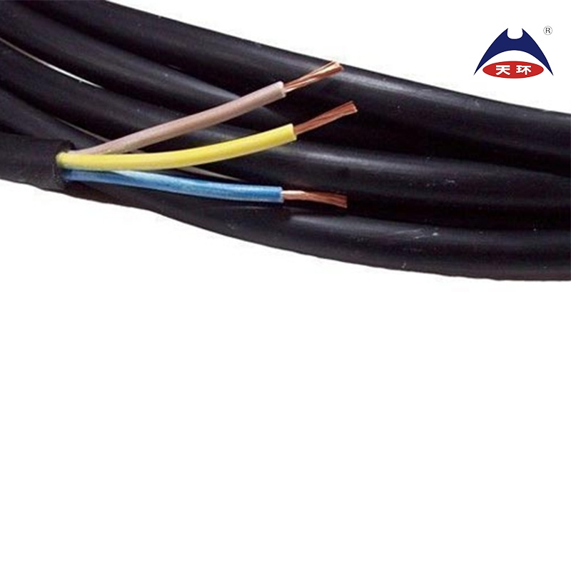 Cables eléctricos de fabricante, bomba, impermeable, goma, 1.5mm-6mm aislamiento de PVC, conductor de cobre