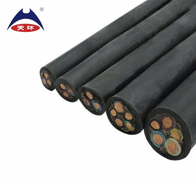 Multi-Core Silicone Rubber Sheathed High Temperature Resistant Cable Silicone Rubber Insulated Cable