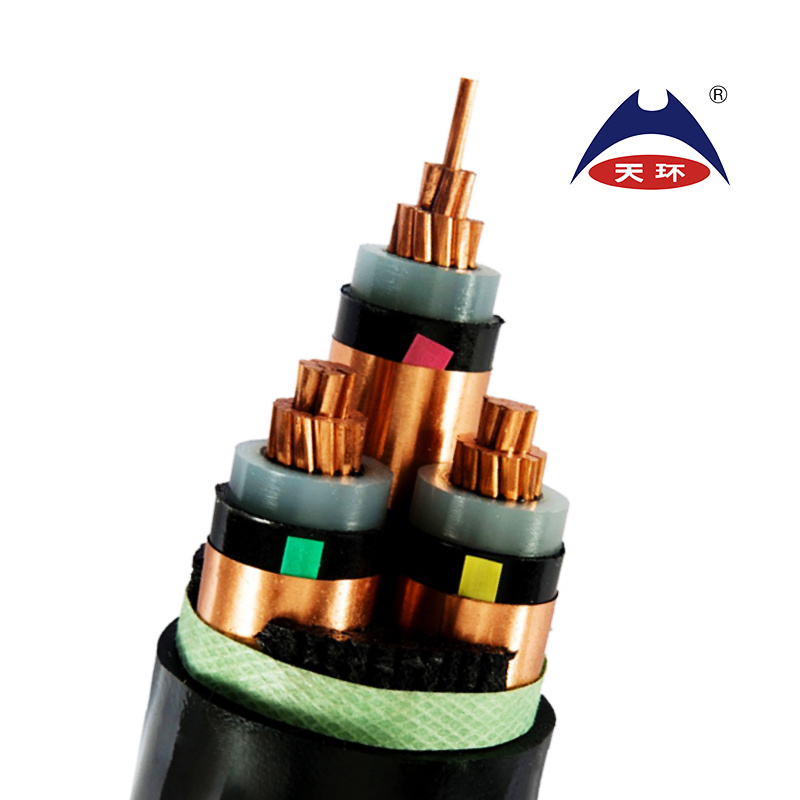 N2xsey Na2xsey 3.6/6 6/10 8.7/15 12/20 18/30 21/35 26/35 Kv Yjv Mv High Tension Cable for Indoor and Outdoor Working