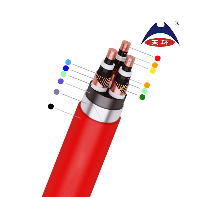 N2xseyby Na2xseyby 3.6/6 6/10 8.7/15 12/30 Kv Cu (Al) /XLPE/Cws/Dsta/PVC Power Cable for Power Supply to Residential, Commercial & Industrial Units